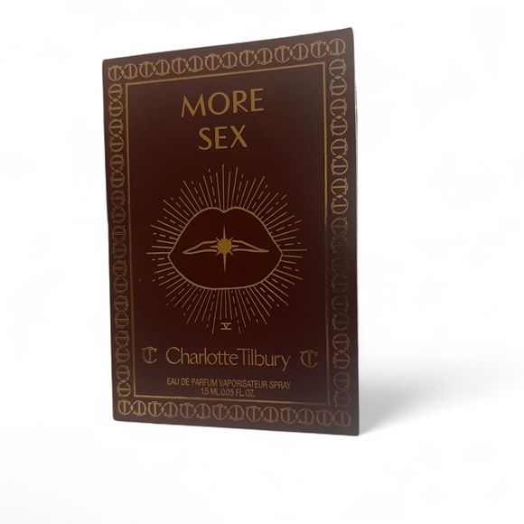 Charlotte Tilbury Other - 🎉💕 5/$25 Charlotte Tilbury Fragrance Sample with Brown and Gold Design